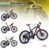 Kakalote Mini Finger Bikes, 1:10 Scale Alloy Mountain Bicycle Model