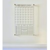 Large Clear Acrylic Monthly Calendar for wall | Dry-Erase Message