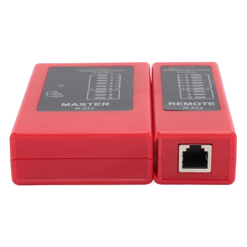 Network Cable Tester with LED Display for RJ45 RJ11 RJ12