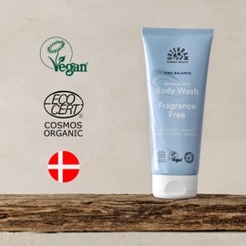 Urtekram Body Wash - Fragrance Free, Find Balance, Sensitive, 200 ml, vegan, organic