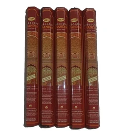 HEM Precious Chandan 100 Incense Sticks (5 x 20 stick packs)