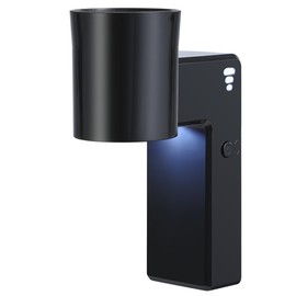 ROSSEX 1 Pcs Wall Fragrance Plug in with Night Light Compatible with Bath and Body Works Wallflowers, with 3-Speed Adjustable Fragrance Essential Oil Diffuser for Home, Black