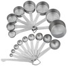 Smithcraft Measuring Cups and Spoons Set, 18/8 Stainless Steel Measuring