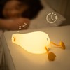 Lying Flat Duck Night Light 3 Levels Brightness Cute Warm