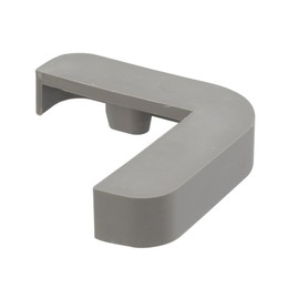 High Logic Corner Guard Shock Absorber End Cap for 65mm Gray 1pc 97807