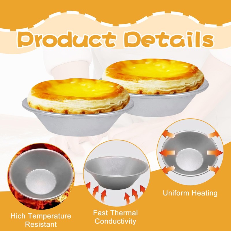 WUERKIYA 20 Pcs Yorkshire Pudding Tray, Mini Muffin Tray, Aluminium
