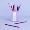 balvi Pencil Holder Sharpener Colour Mauve Keep Your Desk Organized