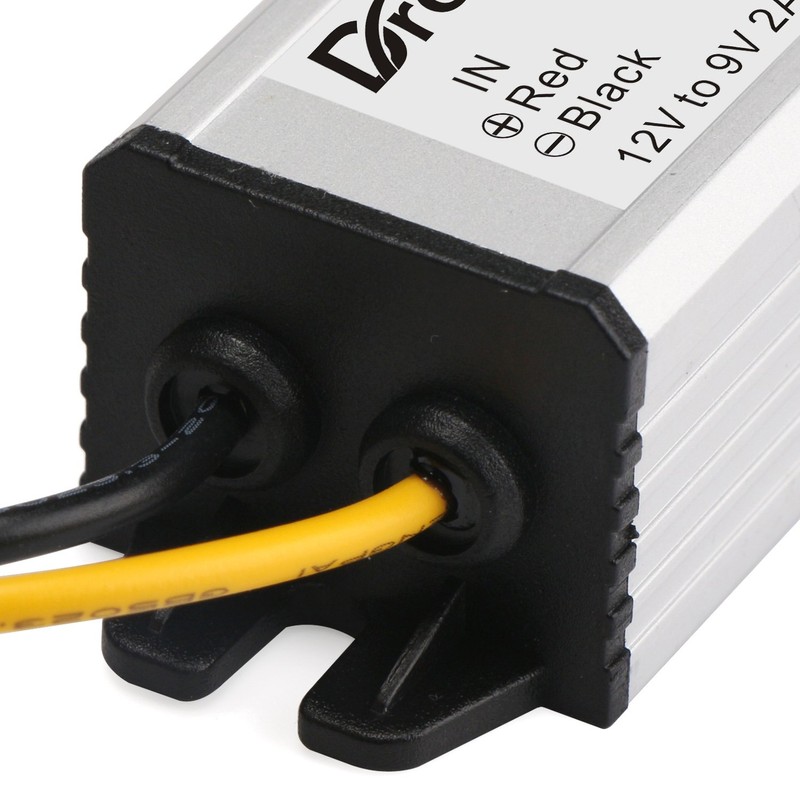 DROK 12V to 9V 2A 18W DC-DC Buck Power Converter
