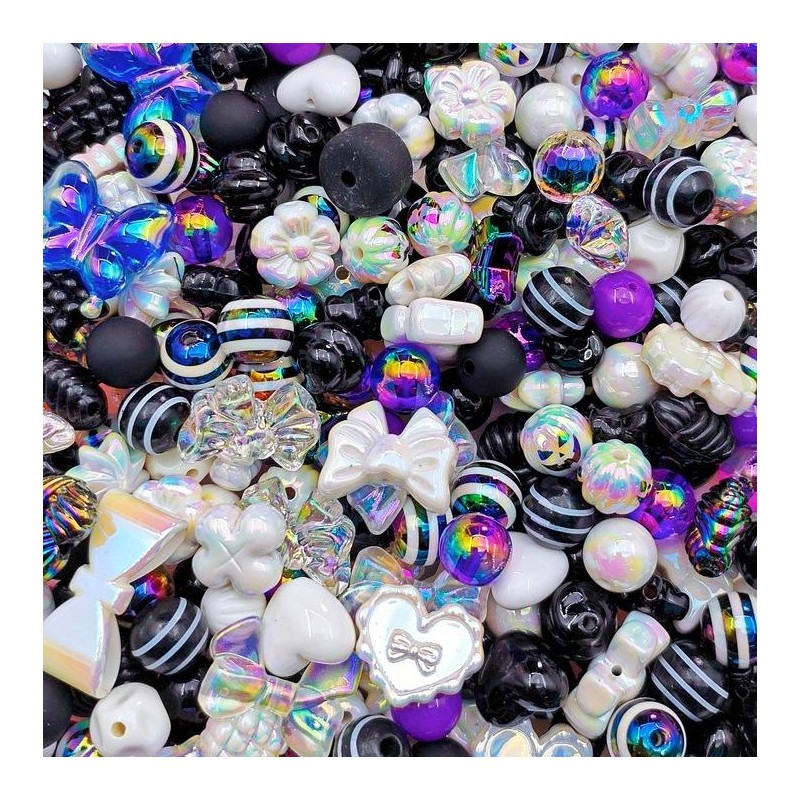 Acrylic Beads Mix(16mm)-Beading making-Bead Assortmens-DIY:_Nightmare_150ml