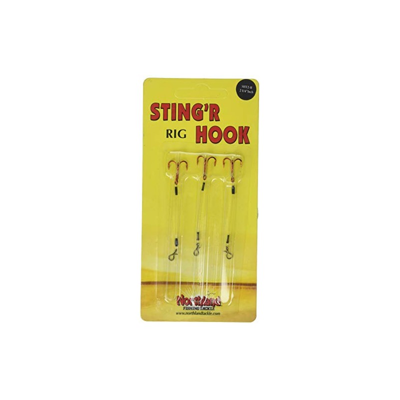 Northland Tackle Lethal Sting'r Hook - Stinger Fishing Rig for