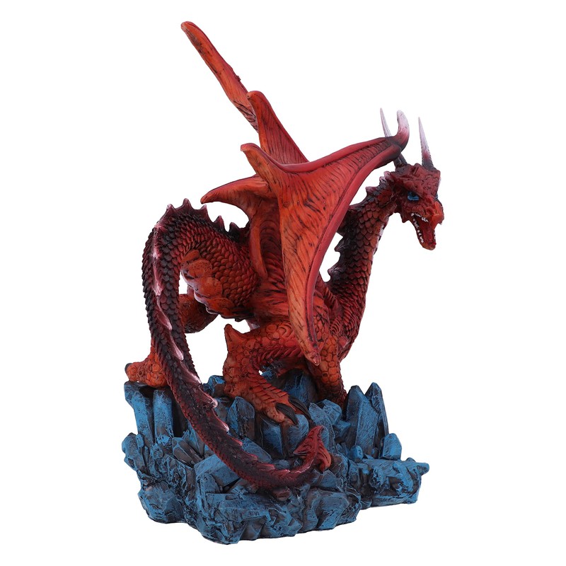 Nemesis Now Crimson Guard Dragon Figurine 16.5cm, Red, U5543T1