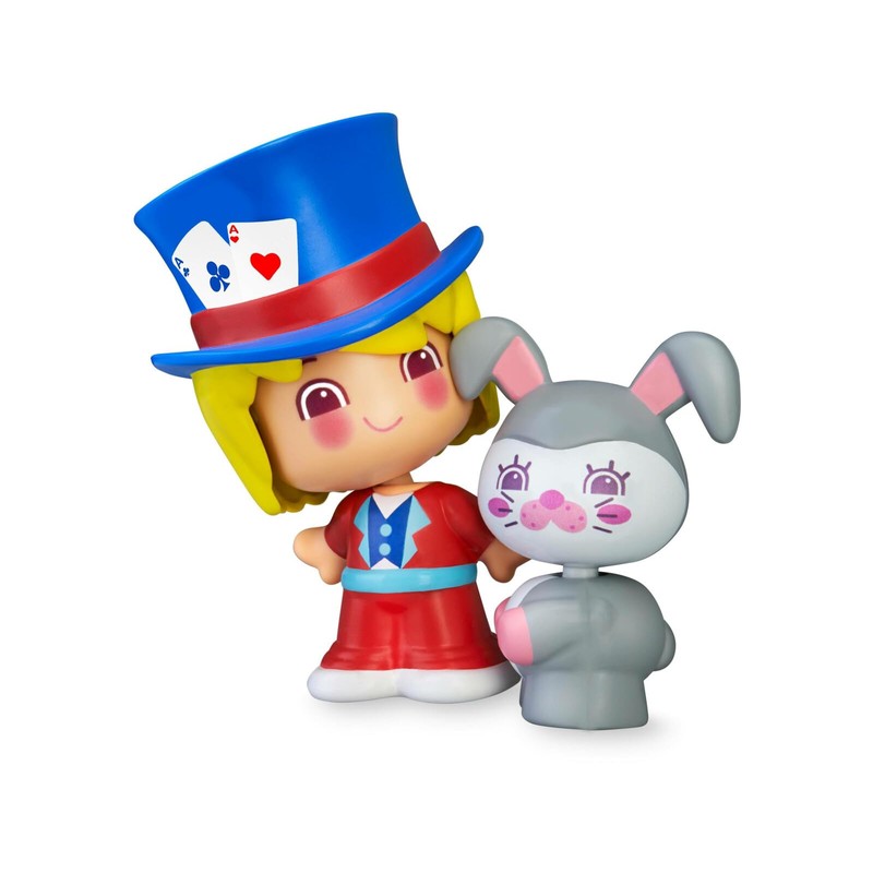 My First Pinypon 700017040 Wizard and Rabbit, 2 Mini Toy