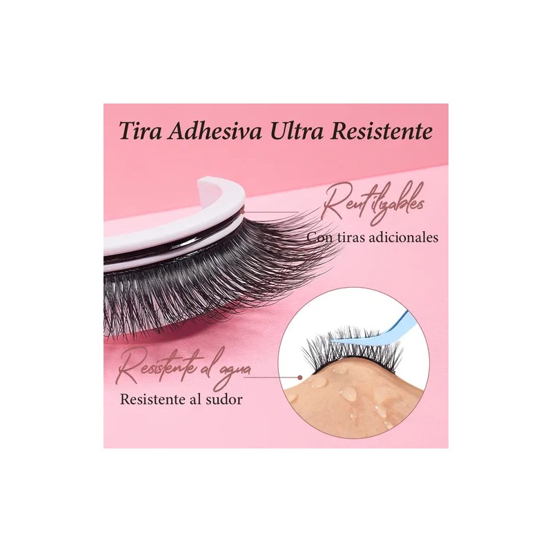 Luminlash Extensiones De Pestañas Pestañas Autoadhesi