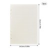 A5 Refill Paper, 3 Packs 135 Sheets Refillable Note Paper,