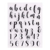 Arrietty Lower Case Alphabets Alphas Numbers Clear Stamps for Card