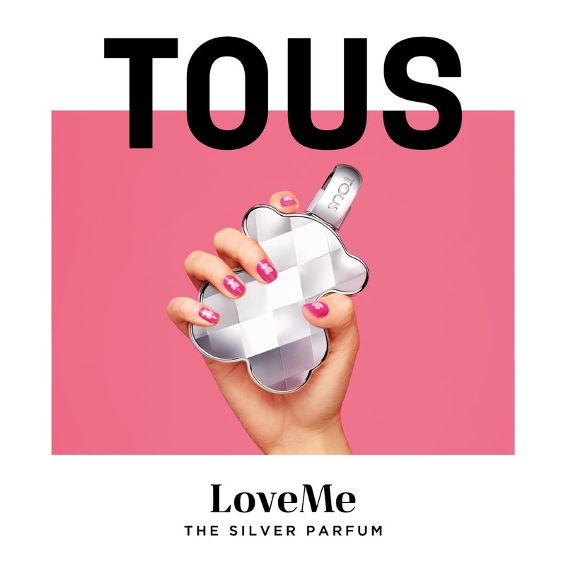 TOUS LoveMe the Silver Parfum for Women, Long-Lasting Floral Fragrance,