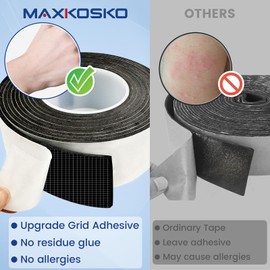 MAXKOSKO 2 PCS Pipe Insulation Tape, 13 FT x 2 Inch Outdoor Water Pipe Wrap Roll Weather Resistant Insulated Tape Keeps Pipes Dry and Warm for Pipe Freeze Protection