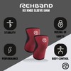Rehband 5mm Knee Sleeves for Functional Training, Cross-Training & Powerlifting,