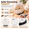 Breathable Cat Grooming Muzzle for Nail Trimming – Clear Anti-Bite