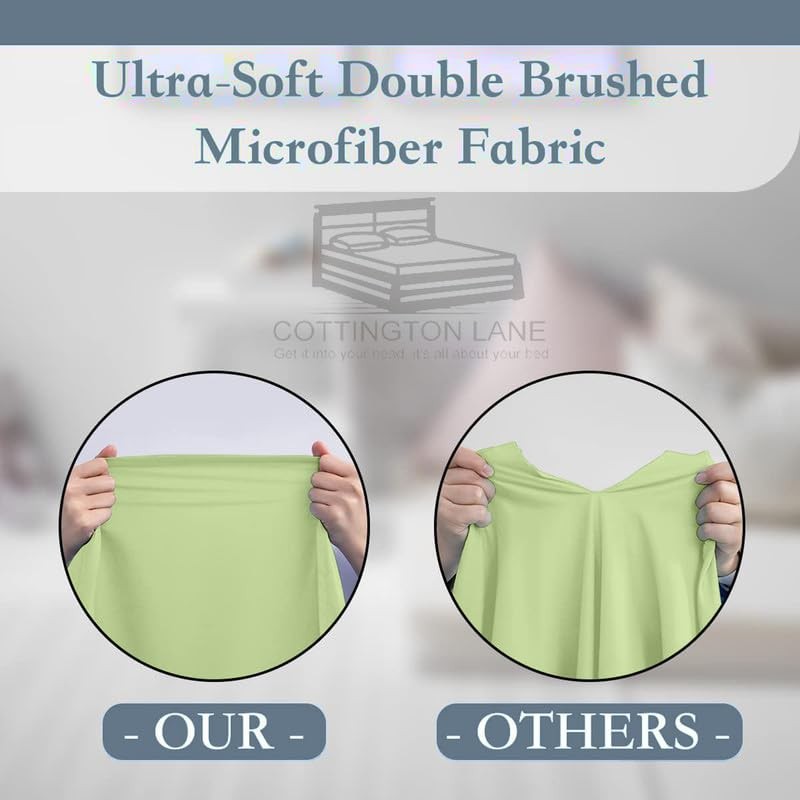 Cot Size 30 x 75 Fitted Sheet Only - 100%