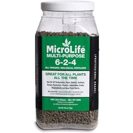 MicroLife Multi-Purpose 6-2-4 Professional Grade Granular Organic Fertilizer 7#