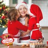 Keepaty 3 Pieces Christmas Ornament Cookie Cutters Set Stainless Steel