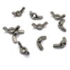 M6 Wing Nut DIN315, A4 (316) Stianless Steel (Pack of