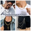 Stainless Steel Solid Box Chain 4mm 6mm Wide 20 Inch