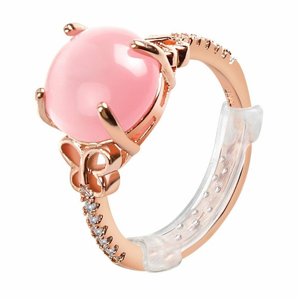 TIKA 12Pcs Ring Size Adjuster Invisible Clear Ring Sizer Jewelry