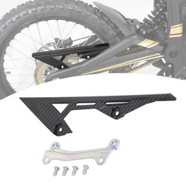 CHANGCHENG Motorcycle Chain Guards Electric Dirt Bike Chain Cover Protector Carbon Fiber Pattern for Talaria Sting MX3 MX4 MX5
