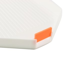 TAODAN Diamond Painting Tray 3PCS White Plastic Large Capacity Point Drill Diamond Painting Plates Bead Sorting Trays Embroidery Tool