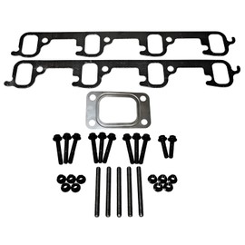 K.B.D.P. - Juego de juntas y pernos de colector de escape para Chevy GMC Detroit Diesel de 6,5 l - 5 l - Top Quality