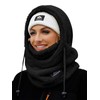Fuakesor Plush Balaclava Hat Winter Thermal Ski Mask Fleece Windproof