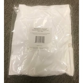 Therapist’s Choice Waterproof Bolster Cover with Drawstring Closure, Size: 6" x 27" Reusable & Machine Washable (Cover Only, Bolster Not Included) (White)-White