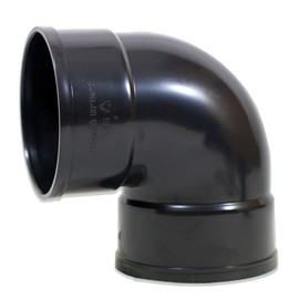 eco-filtration 110mm/4 Knuckle Bend – Durable PVC Pipe Connector for Domestic Waste Pipe, Pond, Garden, and Drainage Systems – Easy Assembly for Watertight Seal