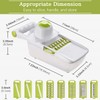 ADOV Mandoline Slicer, All in 1 Fruit and Vegetable Slicer,
