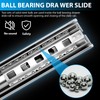 Heavy Duty Locking Drawer Slides 24 Inch, Full Extension Drawer