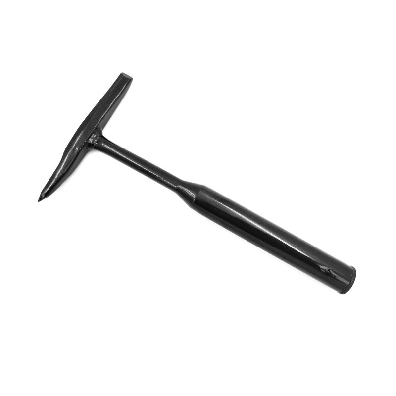 Forged steel slack hammer, 430 g, heavy black lacquered