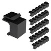 Iwillink 30-Pack Blank Keystone Jack Inserts for Keystone Wall Plate