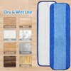 3Pack Mop Refill Pads, Microfiber Cleaning Pads Compatible with Bona