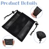6 Pcs Nylon Storage Mesh Bags, 6 X 4" Mesh