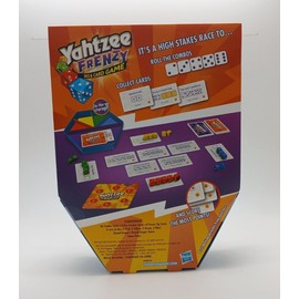 Hasbro Gaming Yahtzee Frenzy Dice & Card Game - Fast-Paced Fun for Ages 8+
