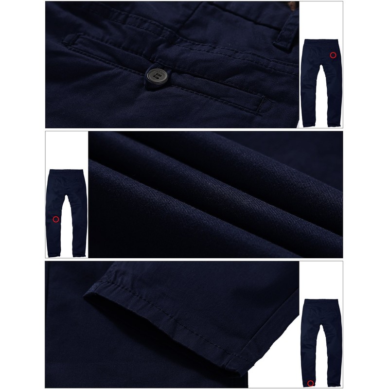 Match Recto para hombre, 8103 Zafiro Azul, 38W x 31L