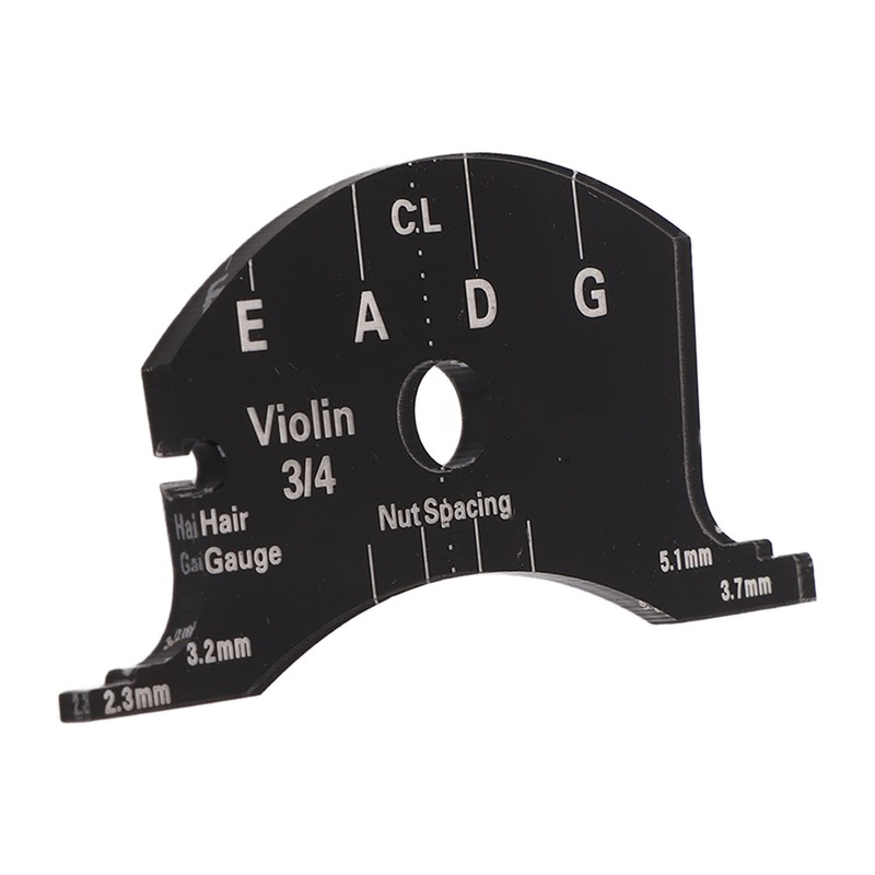 Violin Bridge Reference Tool Acrylic Accurate Violin Bridge Mold Fingerboard