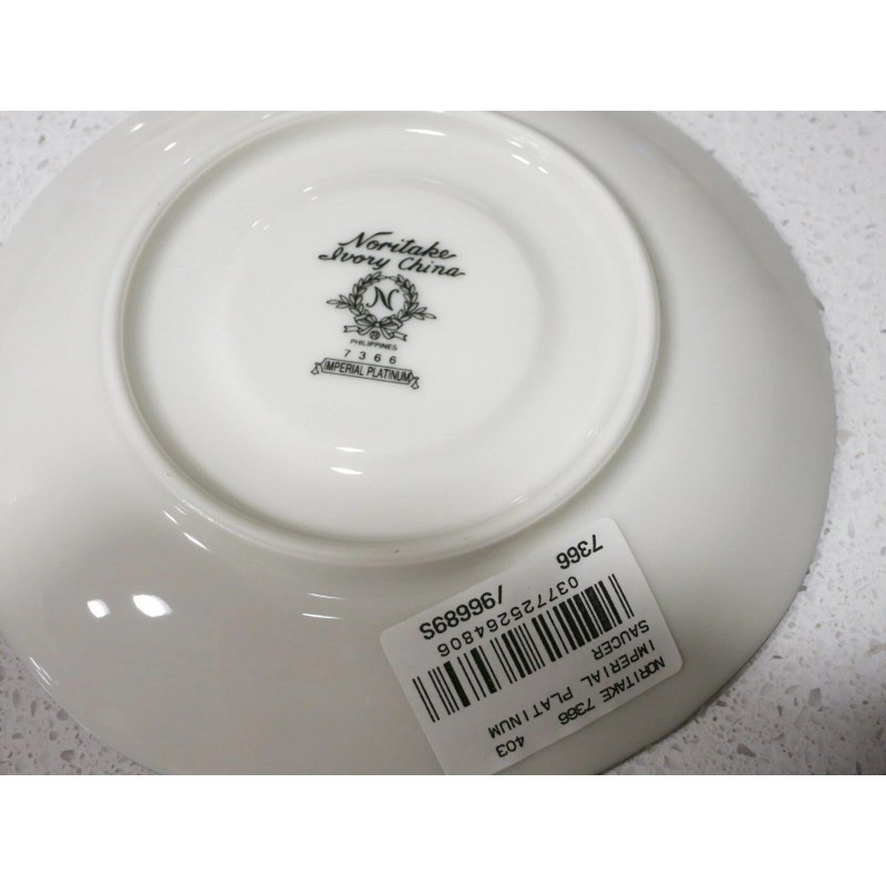 NORITAKE IMPERIAL PLATINUM COMPLETE PLACE SETTING NEW