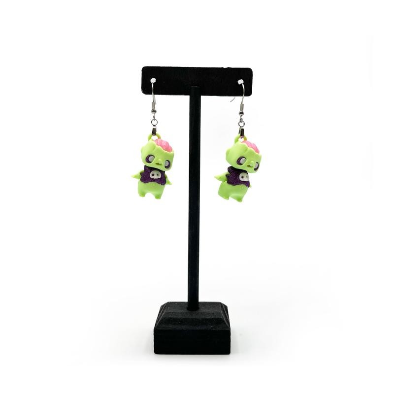 Pixie Earrings – Lightweight 3D Printed earrings for fantasy fans:_Cherry
