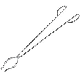 Skyflame 40-Inch Stainless Steel Log Claw Tongs - Heavy-Duty Metal Grip Grabber Tool for Indoor Fireplace Outdoor Gas FirePit & Wood Burning Chiminea/Campfire, Large Fire Tong for Moving Firelogs