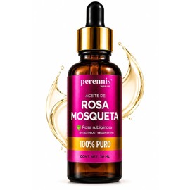 Aceite Rosa Mosqueta Puro – Aceite Facial Regenerador e Hidratante, Ayuda a Mejorar Cicatrices, Estrías y Manchas – 100% Virgen Prensado en Frío (1)