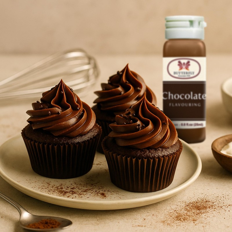 Butterfly Flavoring Extract Paste, 25 ml (Chocolate, Pack of 1)
