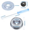 Gekufa Brush Cutter Blade 3T with Blade Adapter Kit for